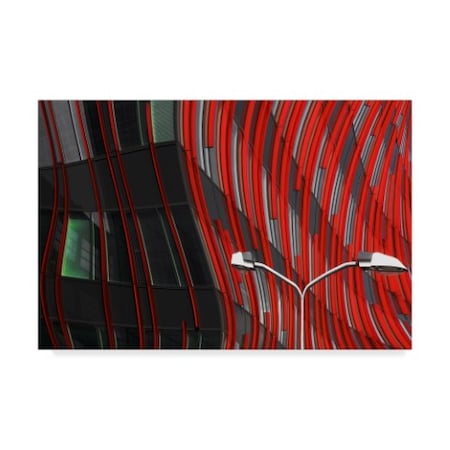 Trademark Fine Art Gilbert Claes 'Twirl Tower' Canvas Art, 16x24 1X07314-C1624GG